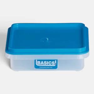 Basic shallow square lunch box 500mℓ