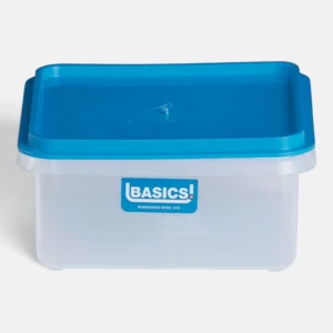 Basic deep small square lunch box 900mℓ