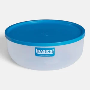 Basics small round bowl & lid 1L